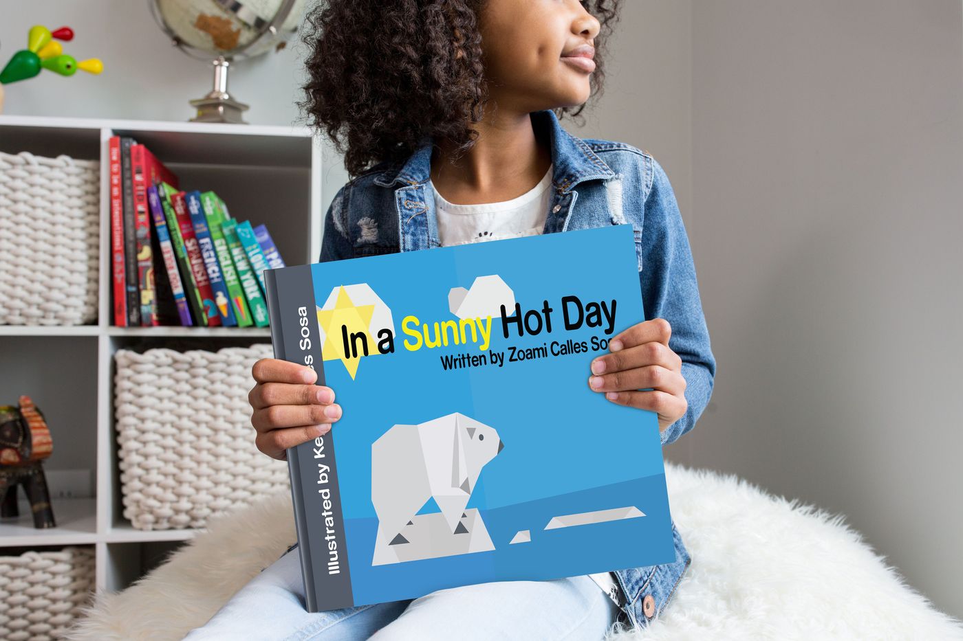 Finding a New Home children's book cover with lion illustrations